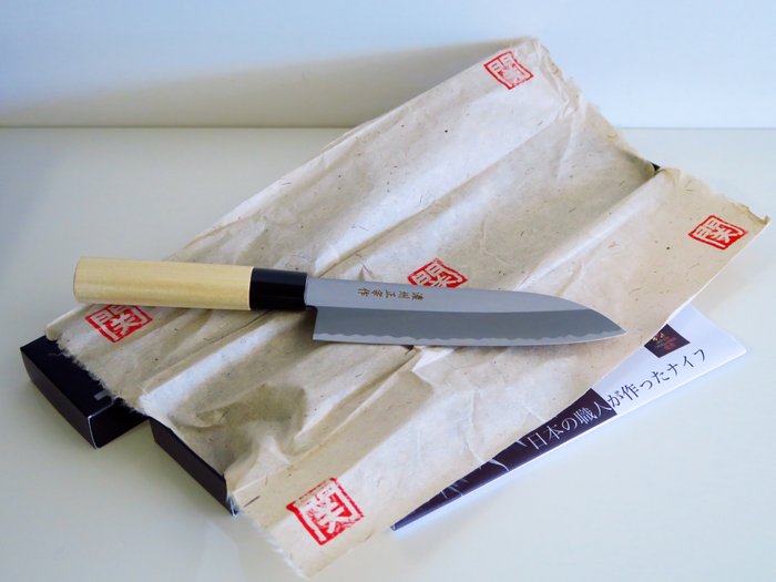 Satake - Køkkenkniv - Santoku - Stål - Japan - Japansk SANTOKU