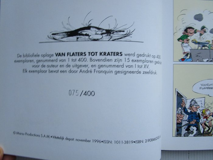 Guust Flater 15 - Van Flaters tot kraters - luxe versie - 1 Album - Første udgave - 1996