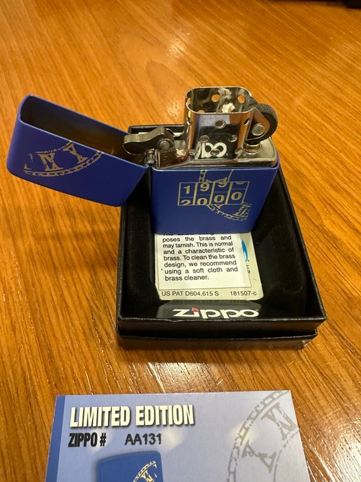 Zippo - limited edition millenium - Lighter - Messing