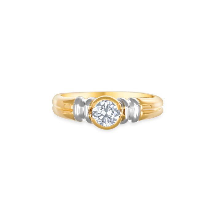 Salvini - Ring - 18 kraat Gulguld, Hvidguld -  0.47ct. tw. Diamant (Natur)