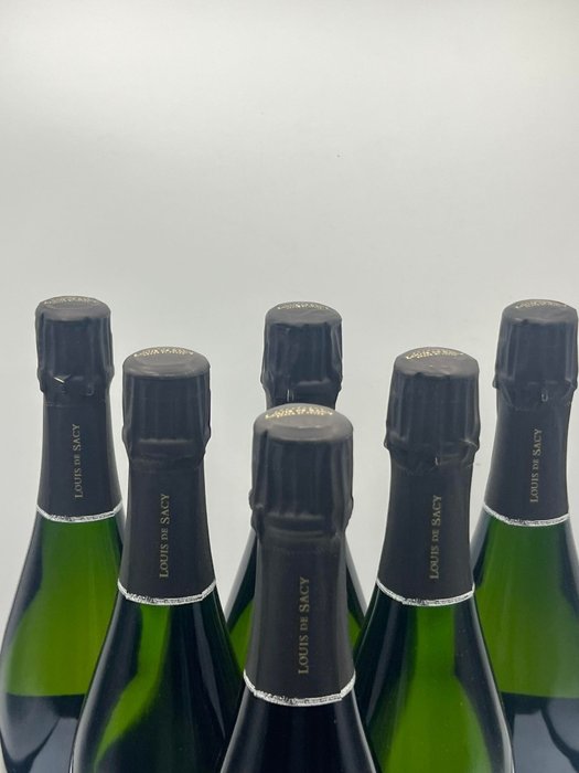 SACY, Louis de Sacy, Brut "Originel" - Champagne Extra Brut - 6 Flasker (0,75 L)