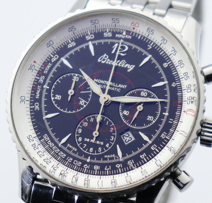 Breitling - Navitimer Montbrillant Date - Ingen mindstepris - A41330 - Mænd - 2000-2010