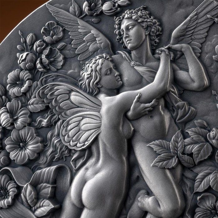 Cameroun. 2000 Francs 2024 "Eros And Psyche, Celestial Beauty"