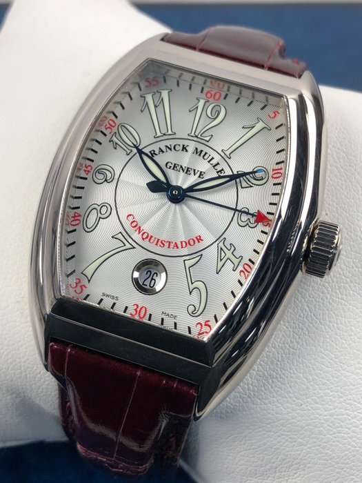 Franck Muller - Conquistador Automatic 18K White Gold - 8005SC - Mænd - 2000-2010