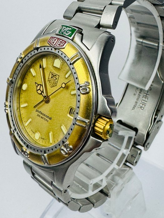 TAG Heuer - Professional 200m - Ingen mindstepris - 995.406A - Mænd - 1990-1999