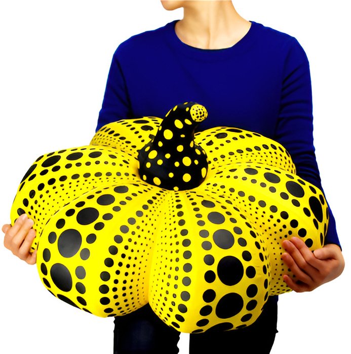 Yayoi Kusama (after) - Dots Obsession (Pumpkin Yellow)