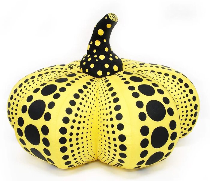 Yayoi Kusama (after) - Dots Obsession (Pumpkin Yellow)