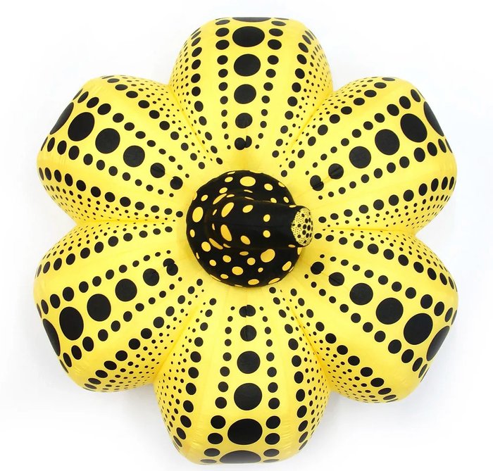 Yayoi Kusama (after) - Dots Obsession (Pumpkin Yellow)