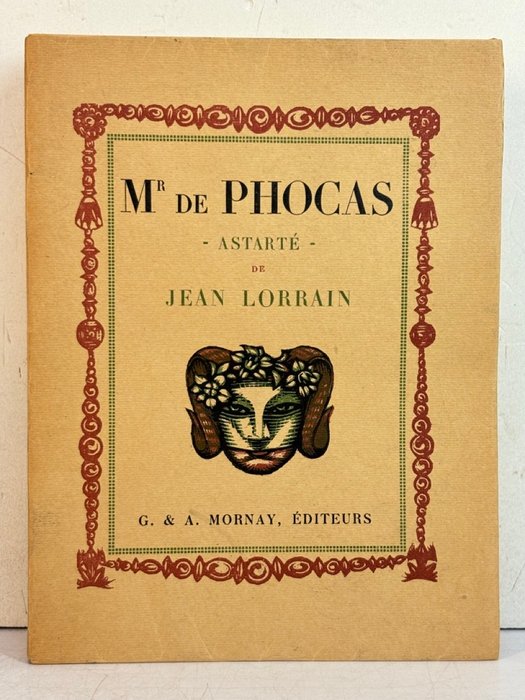 Jean Lorrain / Henry Chapront / Mornay - Monsieur de Phocas 74 bois gravés en couleurs  par Chapront [1/42 Japon] - 1922