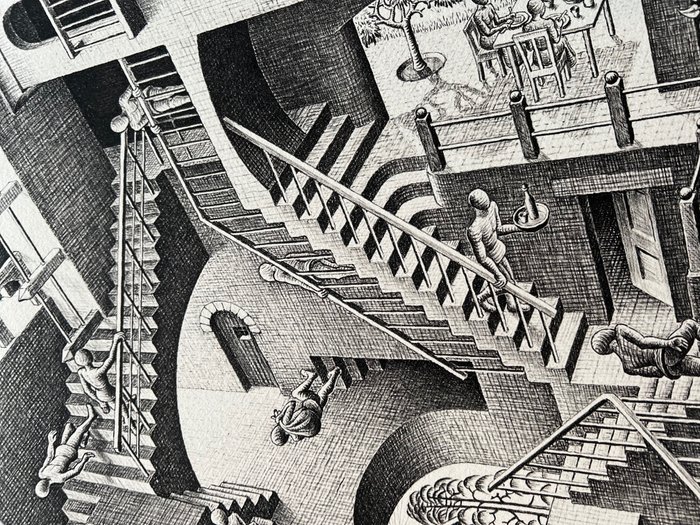 M.C. Escher (1898-1972) - Relativity - 1953 Limited edition