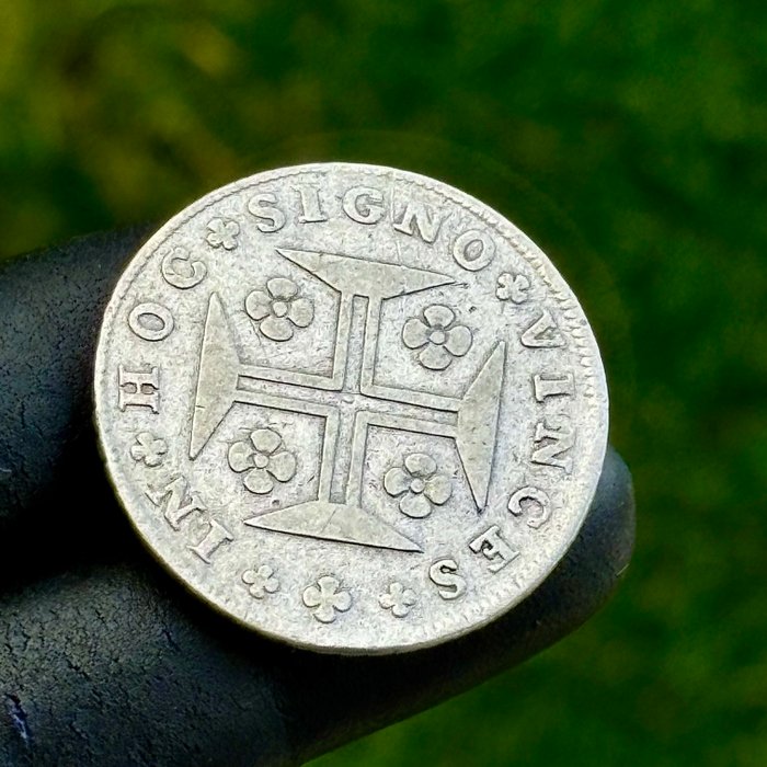 Portugal. D. João V (1706-1750). Cruzado Novo (480 Reis) - 1750 - (S43-005)  (Ingen mindstepris)