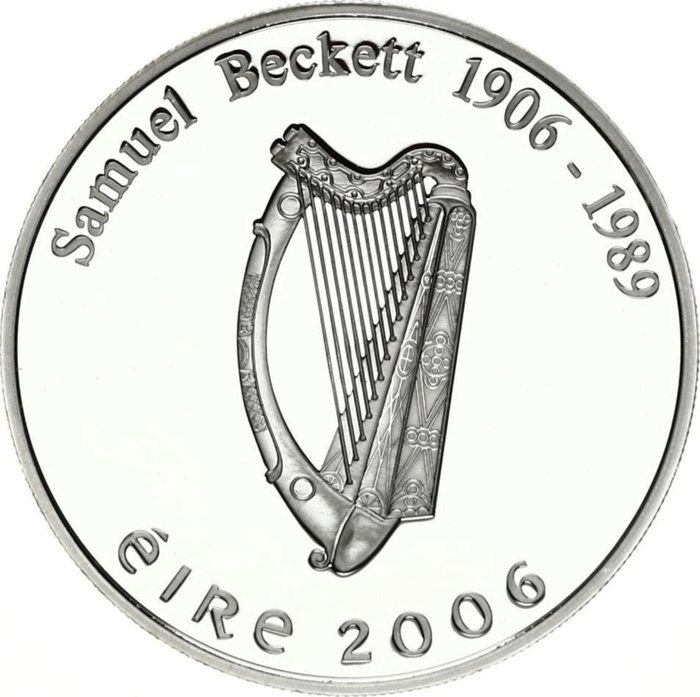 Irland. 10 Euro 2010 "Samuel Beckett" Proof  (Ingen mindstepris)