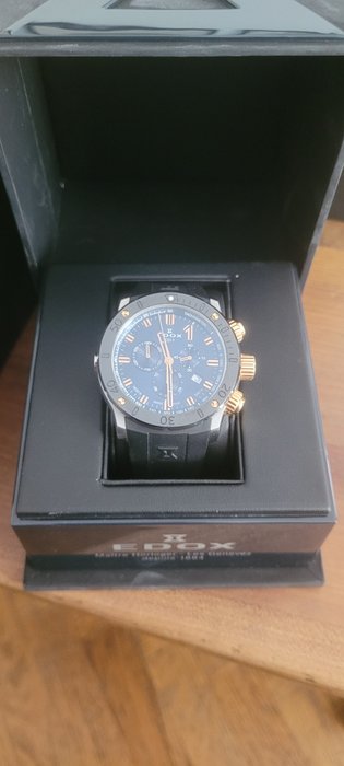 Edox - Chronoffshore-1 - 10221 357R BUIR7 - Mænd - 2020+