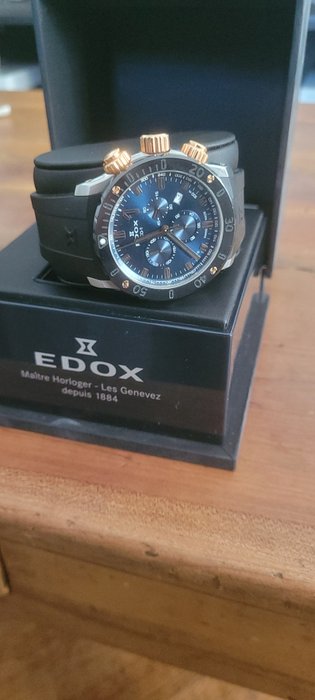 Edox - Chronoffshore-1 - 10221 357R BUIR7 - Mænd - 2020+