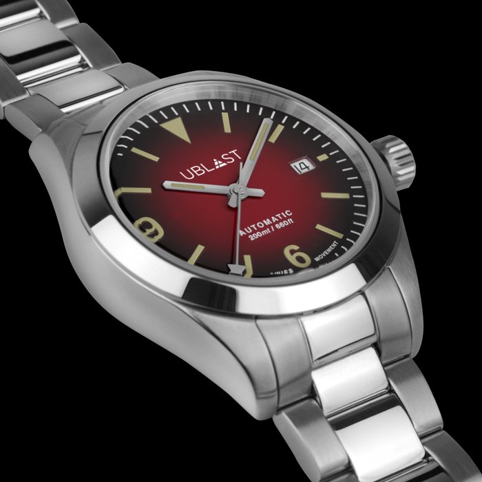 Ublast - Explorer - UBEXDA40RD - Automatic Swiss MOVT - Mænd - Ny