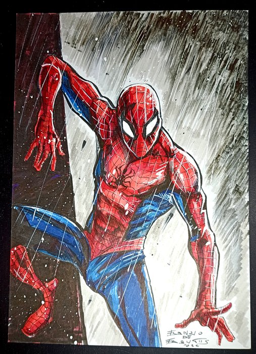 De Fabritiis, Fabrizio - 1 Original drawing - Spiderman - 2024