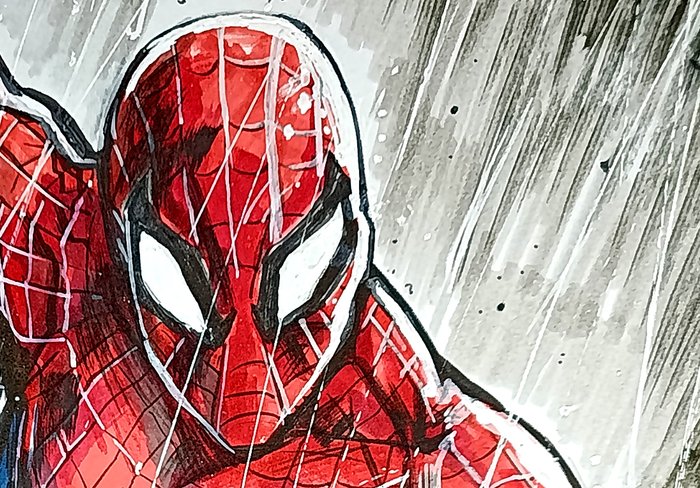 De Fabritiis, Fabrizio - 1 Original drawing - Spiderman - 2024