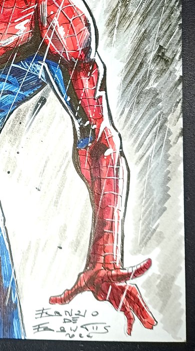 De Fabritiis, Fabrizio - 1 Original drawing - Spiderman - 2024