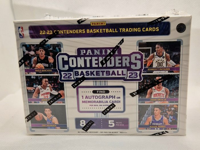 2022/23 Panini Contenders NBA - 1 Sealed box - Næsten så god som ny (NM)