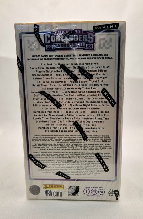 2022/23 Panini Contenders NBA - 1 Sealed box - Næsten så god som ny (NM)