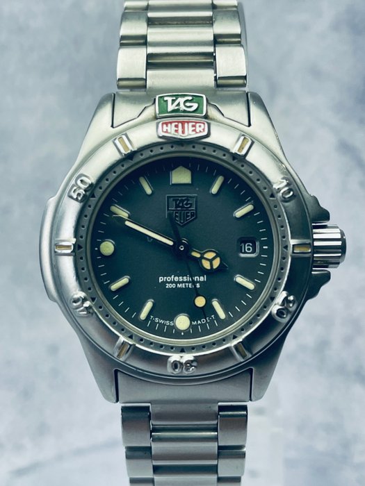 TAG Heuer - Professional 200m - Ingen mindstepris - 999208A - Kvinder - 1990-1999