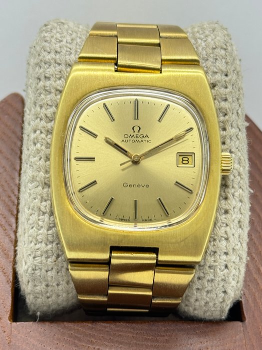 Omega - Geneve Automatic Date Jumbo - Ingen mindstepris - Ref:166.0191 Cal.1012 - Mænd - 1970-1979