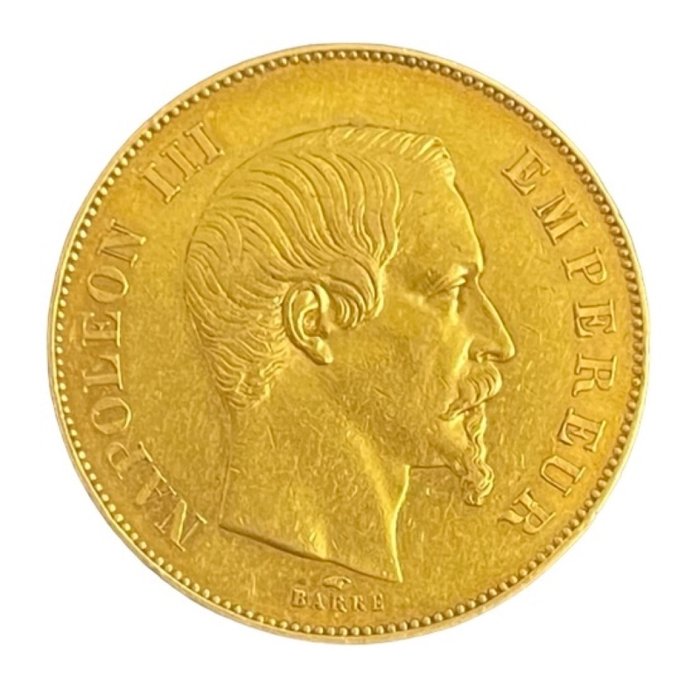 Frankrig Napoléon III (1852-1870) 50 Francs 1855-A Paris