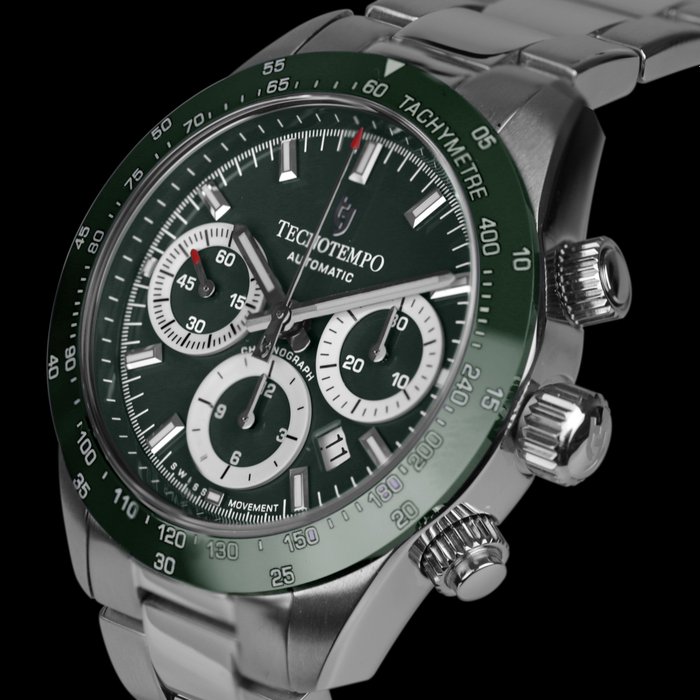 Tecnotempo - "Chrono Round" - Designed and Assembled in Italy - Swiss Movt - Limited Edition - - TT.200RO.AV - Mænd - 2011-nu