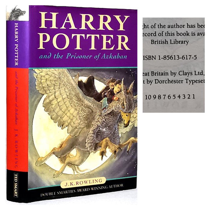 JK Rowling - Harry Potter and the Prisoner of Azkaban [First Printing] - 1999