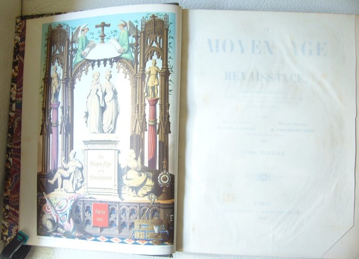 Paul Lacroix -  Le Moyen-Age et la Renaissance. Histoire et description des moeurs et usages, du commerce et ... - 1848-1851