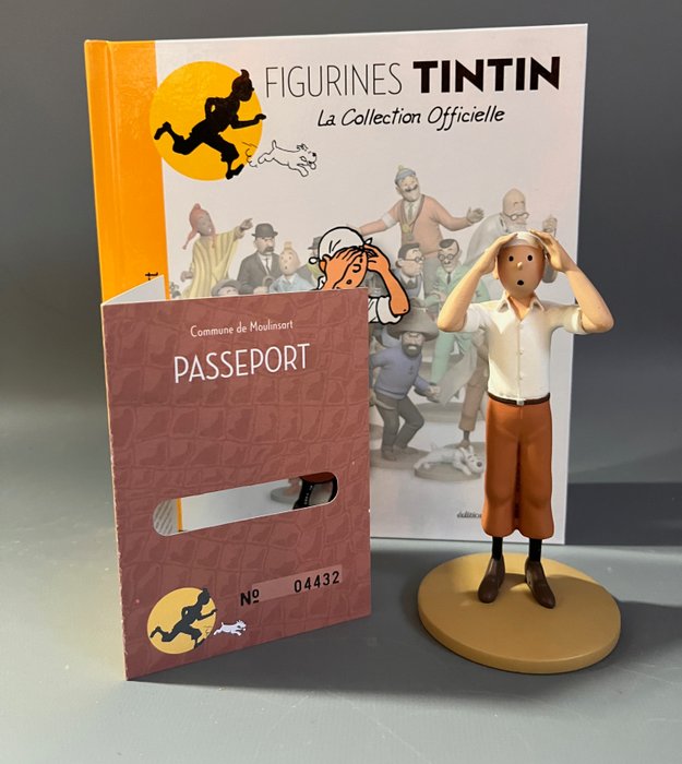 Moulinsart - Tintin - Ensemble de 7 figurines Tintin - Les Essentiels