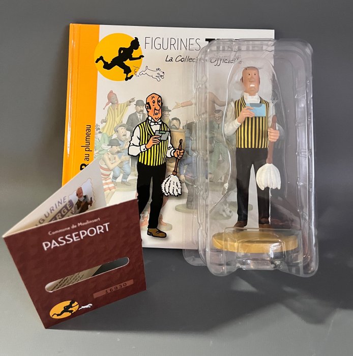 Moulinsart - Tintin - Ensemble de 7 figurines Tintin - Les Essentiels