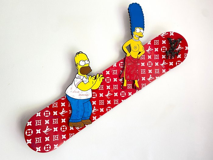 CASH - Homer and Marge Boobs by Louis Vuitton