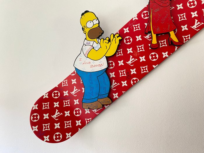 CASH - Homer and Marge Boobs by Louis Vuitton