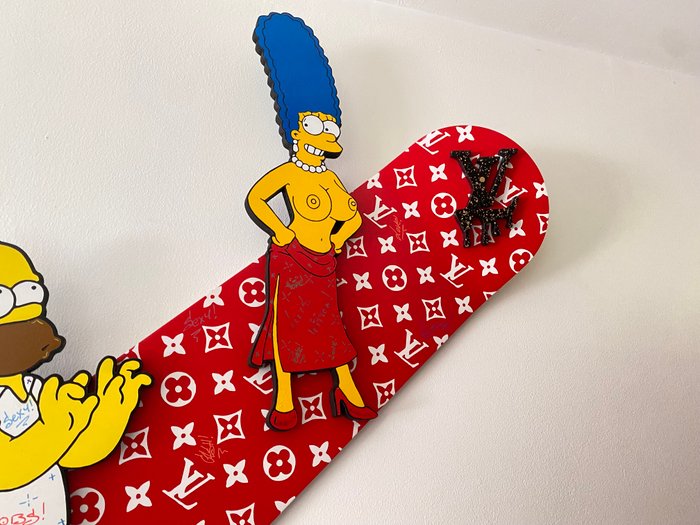 CASH - Homer and Marge Boobs by Louis Vuitton