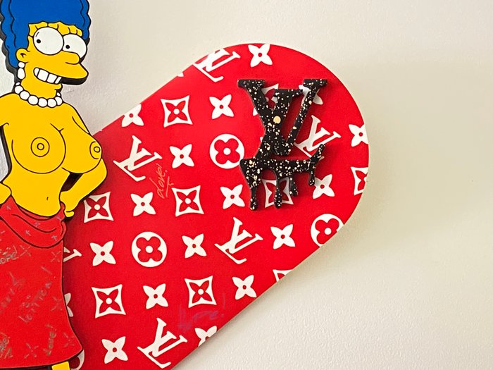 CASH - Homer and Marge Boobs by Louis Vuitton