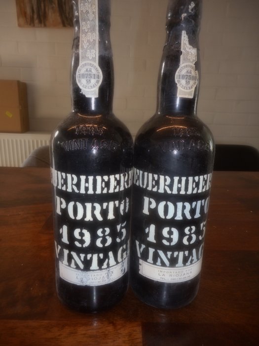 1985 Feuerheerd - Douro Vintage Port - 2 Flasker (0,75 L)