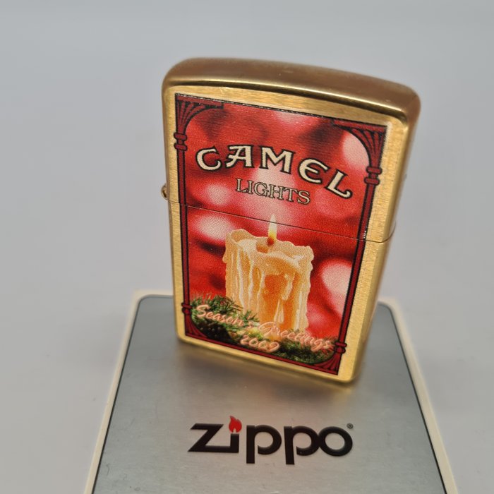 Zippo - Camel - Lighter - Messing