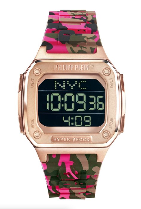 Philipp Plein - Hyper Shock Collection - Fuchsia Camo - Brand New - Ingen mindstepris - PWHAA1622 - Unisex - 2011-nu