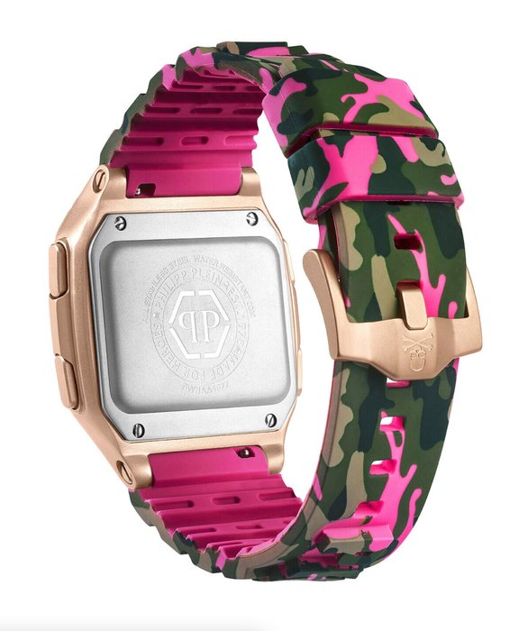 Philipp Plein - Hyper Shock Collection - Fuchsia Camo - Brand New - Ingen mindstepris - PWHAA1622 - Unisex - 2011-nu