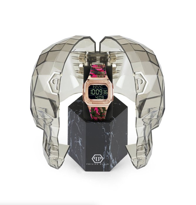 Philipp Plein - Hyper Shock Collection - Fuchsia Camo - Brand New - Ingen mindstepris - PWHAA1622 - Unisex - 2011-nu