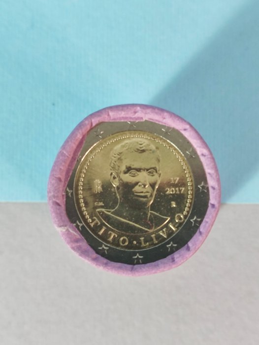 Italien. 2 Euro 2017 "Tito Livio" (25 monete in rotolino)  (Ingen mindstepris)