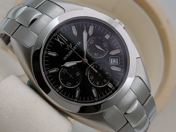 Wyler Vetta - Pierre de Coubertin Chronograph - WV 0003 EE - Mænd - 2011-nu