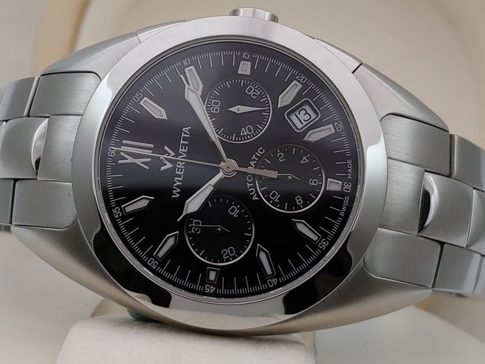 Wyler Vetta - Pierre de Coubertin Chronograph - WV 0003 EE - Mænd - 2011-nu