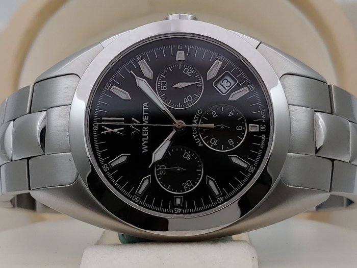 Wyler Vetta - Pierre de Coubertin Chronograph - WV 0003 EE - Mænd - 2011-nu