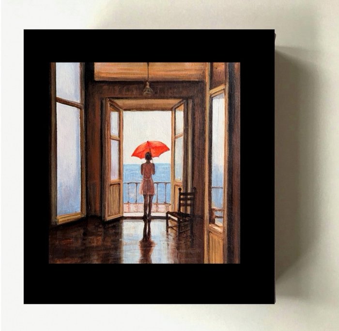 Ruggero Salvatore - The red umbrella