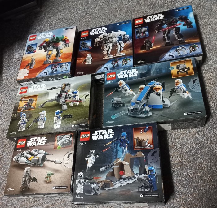 Lego - Star Wars - 75345 , 75359 , 75373 , 75363 , 75368 , 75369 , 75370 - Star wars - 2020+ - Holland