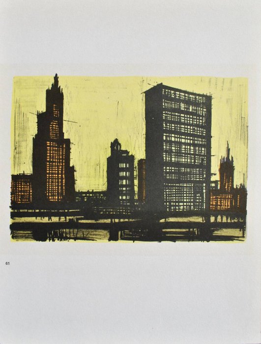 Bernard Buffet (1928-1999) - New York - 10 Lithographs