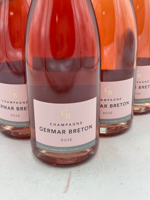 Germar Breton, Rosé - Champagne Brut - 6 Flasker (0,75 L)