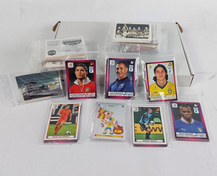 Panini - Euro 2012 Including Cristiano Ronaldo + Zlatan Ibrahimovic Complete loose Sticker Set